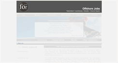 Desktop Screenshot of foroffshore.com